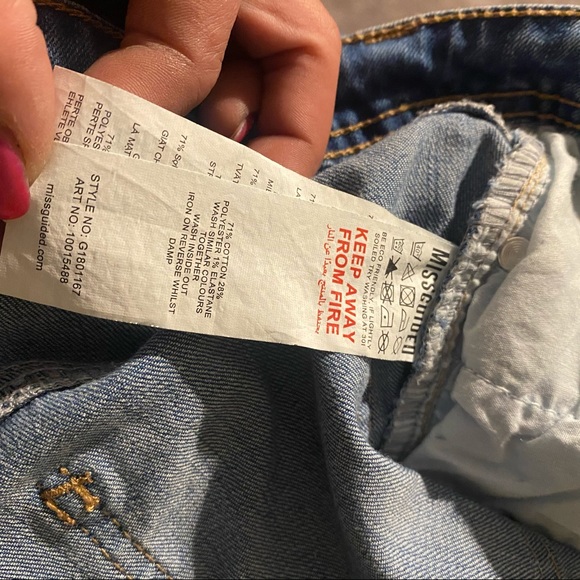 Missguided Sinner high-waist ripped skinny jeans! - Picture 8 of 15